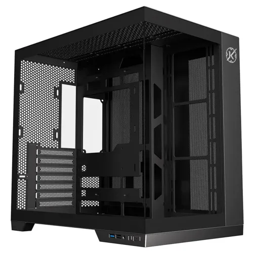 Gabinete Gamer Kalkan Aquario Asgard Preto
