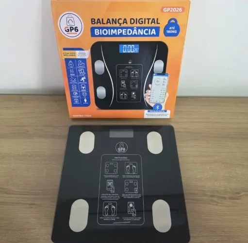 BALANÇA DIGITAL BIOIMPEDÂNCIA FRETE GRÁTIS