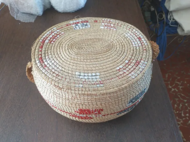 Cesta capim dourado