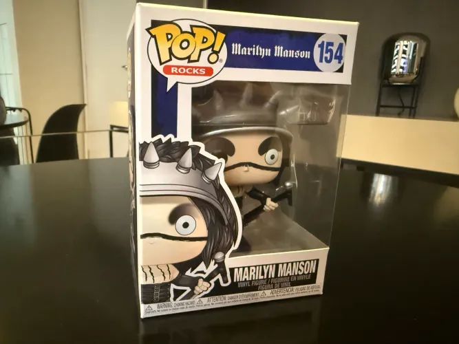 Funko Pop Rocks - Marilyn Manson 154 - NOVO!