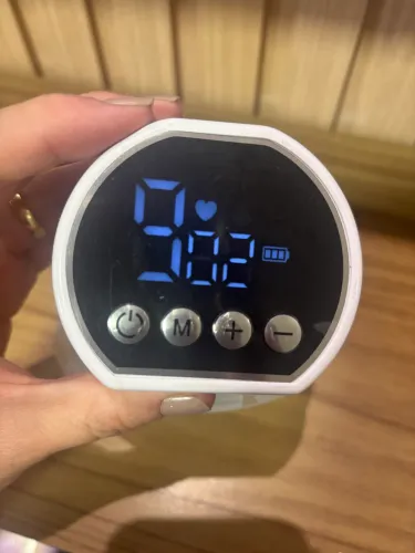 Bomba Tira Leite Elétrica + Monitor de Batimentos
