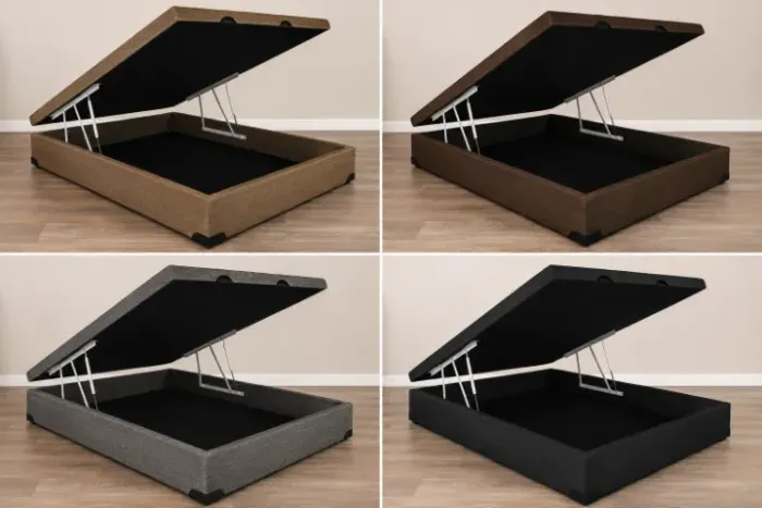 Cama Box Baú Casal Max Blindado MADEIRA (138x188x35) VALOR DE ATACADO