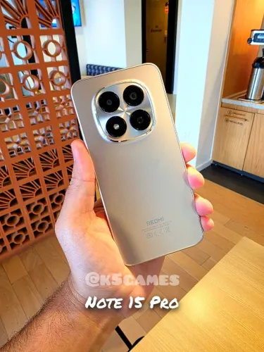 Note 15 Pro 8GB 512GB - Gold Lacrado - COMPRA SEGURA ABC SP 