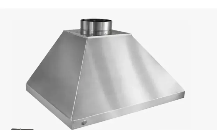 Coifa de inox 80x55x30