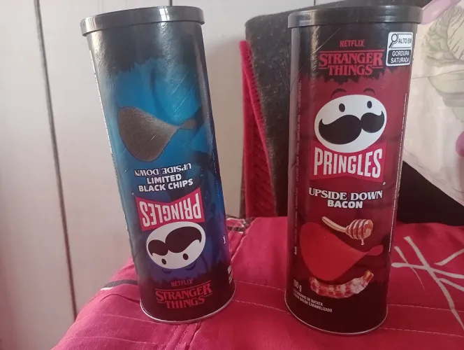 Latas stranger things Pringles