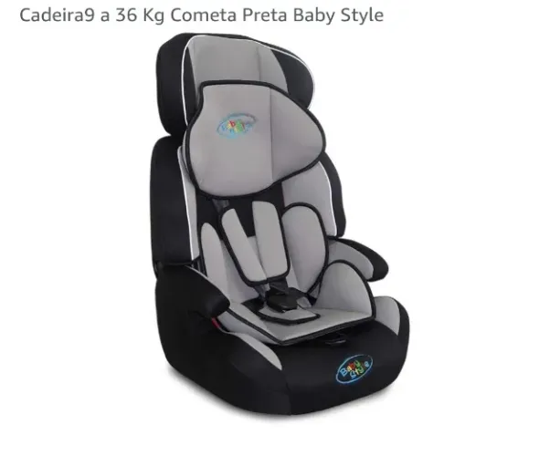 Cadeira Cadeirinha Bebê Auto Carro 09 A 36 Kg
