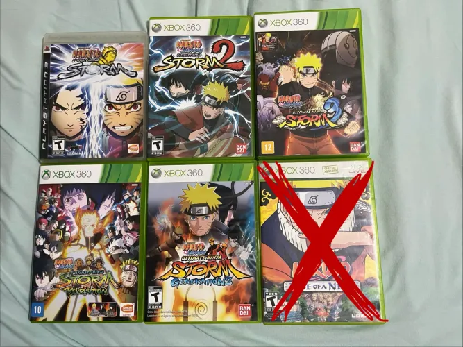 Coleção Naruto Storm Xbox 360 PS3