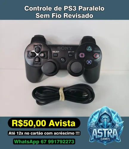 Controle de PS3 Paralelo Usado !!!
