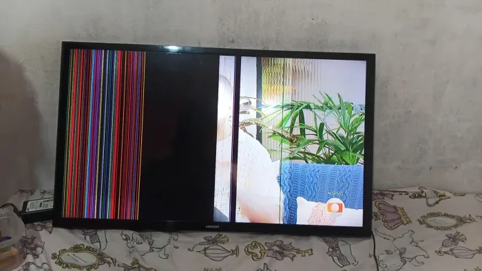 Tv com defeito
