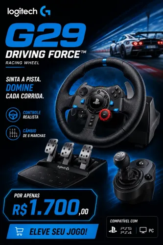 G29 DRIVING FORCE? RACING WHEEL / VOLANT DE COURSE / VOLANTE DE CARRERAS