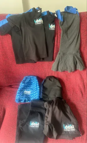 Uniformes colégio Ideal 