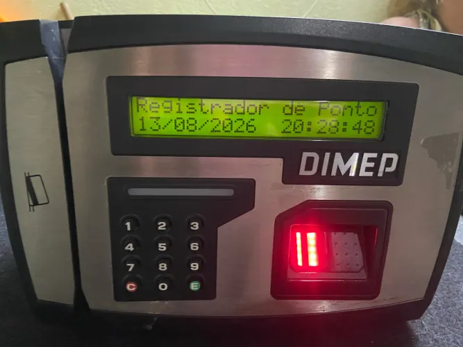 Relógio Registrador de Ponto Digital Dimep