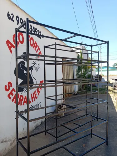 Prateleira industrial 