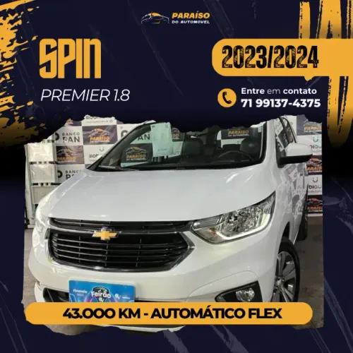 Chevrolet Spin Premier 1.8 8V Econo.flex 5P Aut. 2024