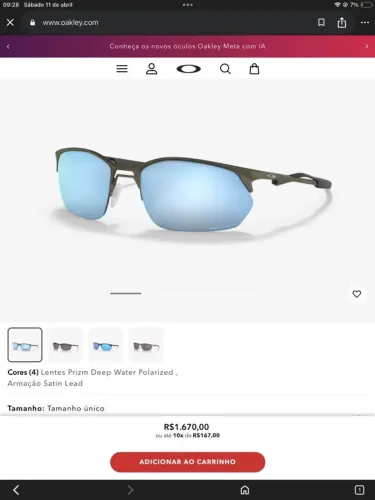 Óculos oakley original