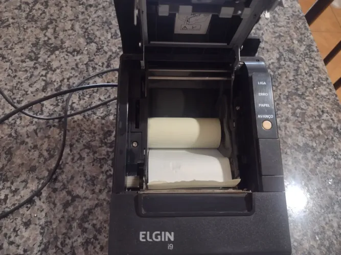 Impressora corte automático Elgin para pedidos