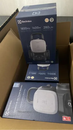 Lavadora de Alta Pressão Electrolux 1850PSI de pressão de àgua, 127v Cinza