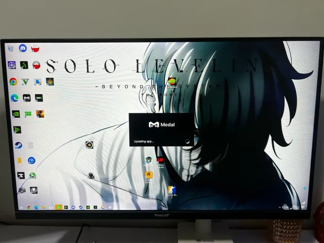 Monitor Target 165hz + braço articulado elgin