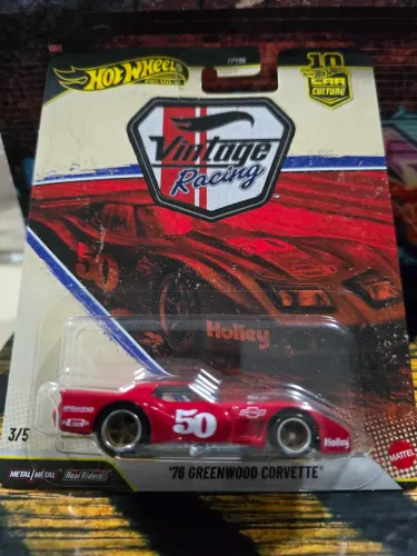 HOT WHEELS PREMIUM 76 GREENWOOD CORVETTE