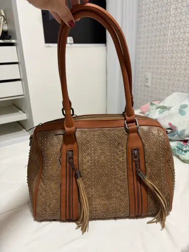 Bolsa baú caramelo - Média 