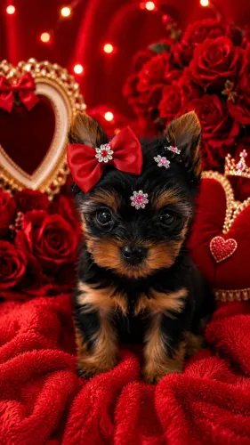 Fêmea e macho yorkshire micro/ pais com pedigree/ com contrato