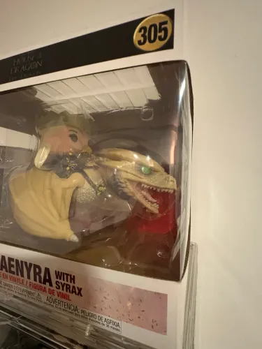 Funko Pop Queen Rhaenyra With Syrax 305 House Of Dragon