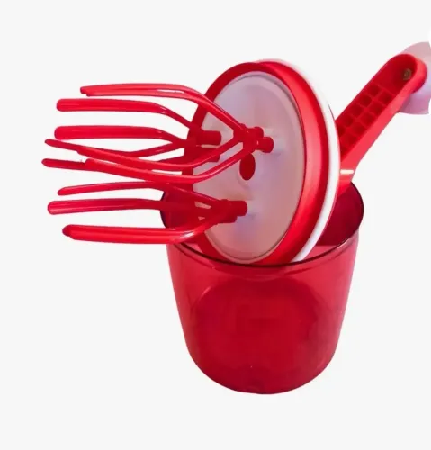 Tupperware pots speed chef 1,2l vermelho