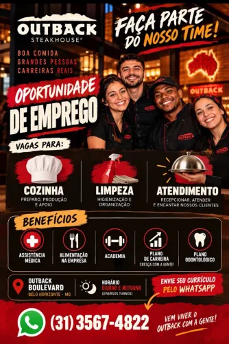 EMPREGO BOULEVARD SHOPPING 