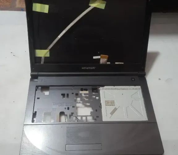 Carcaça Notebook Megaware Meganote Kripton K Series Cinza-escuro (Usado)