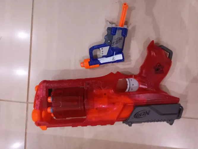 Nerf Sonic Fire + Jolt + 6 dardos