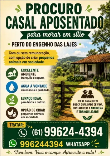 Preciso de um Caseiro