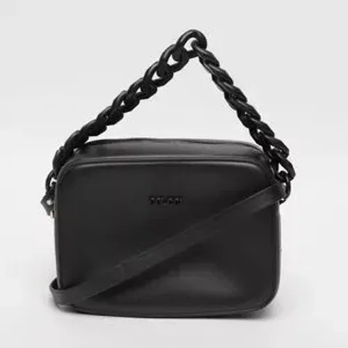 Bolsa transversal colcci preta 16,5x22x8,5cm