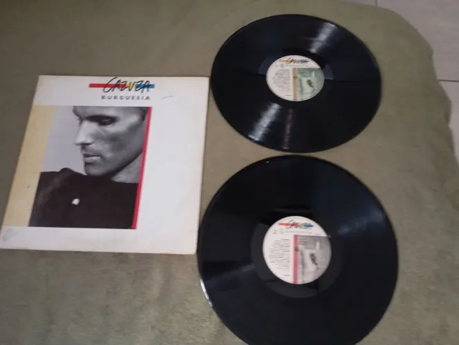 Lp Disco Vinil - DUPLO CAZUZA - Burguesia - Com Encartes 
