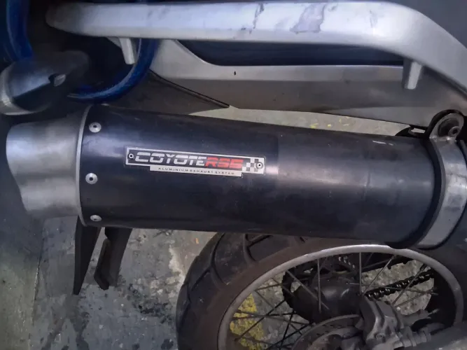 Escapamento Coyote RS5 boca 8 crosser 150