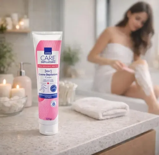 Creme Depilatório Para O Corpo Avon Care 125g