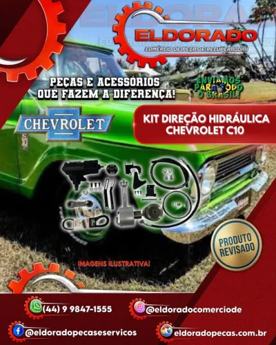 kit de direção hidráulica para Chevrolet C10