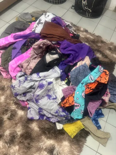 Roupas para bazar