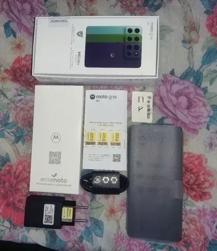 Celular Motorola Moto G56 256GB , 24GB de RAM , 5G , Verde , Novo. Na Caixa!! 