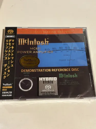 CD Testes Hi End McIntosh Reference Made In Japan