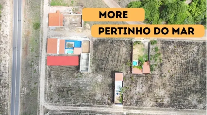 Terreno Plano 184,66m2 Paracuru CE (Aceito Permuta)
