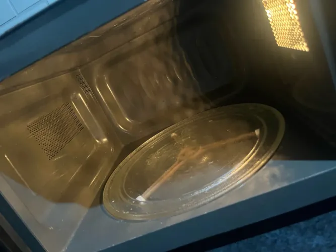 microondas não funciona