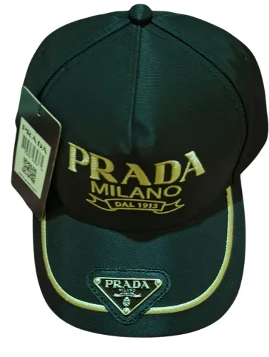 Boné Prada Preto Novo