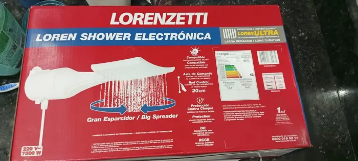 Vendo chuveiro Lorenzetti 