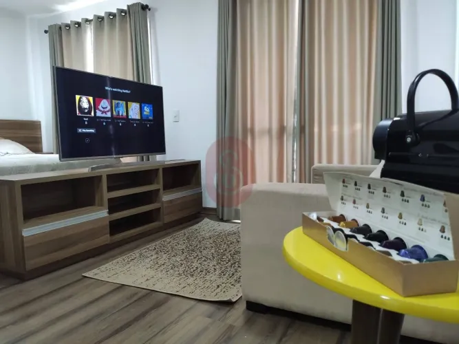 Apartamento / Studio mobiliado de alto padrão na Mooca. Sofisticação, conforto e exclusivi