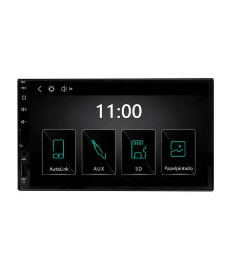 Central Multimídia Adak Play-7MP5 7" CarPlay Android Auto Sem Fio