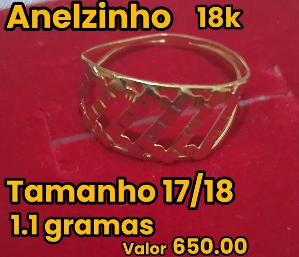 Anelzinho 18k