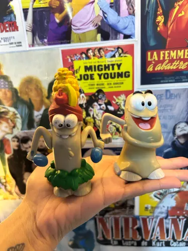 Bonecos Waffle Catscratch Mcdonald's 2007
