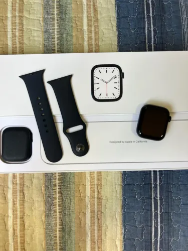 Apple Watch Series 7 41mm Midnight - Seminovo Parcelo 12x e Faço Troca
