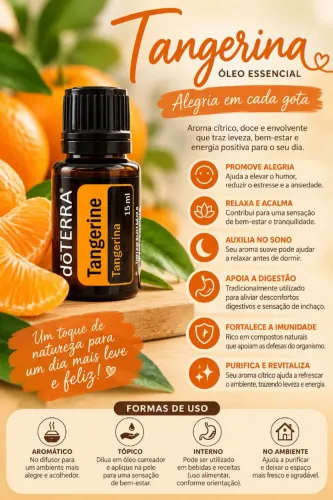 Oleo Essencial Tangerina doTERRA 15ml
