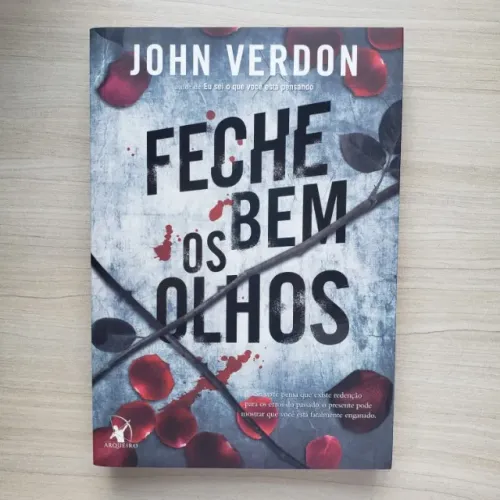 Livro Feche Bem os Olhos, de John Verdon